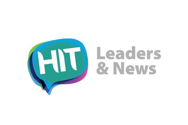 HIT Leaders and News logo graphic image.